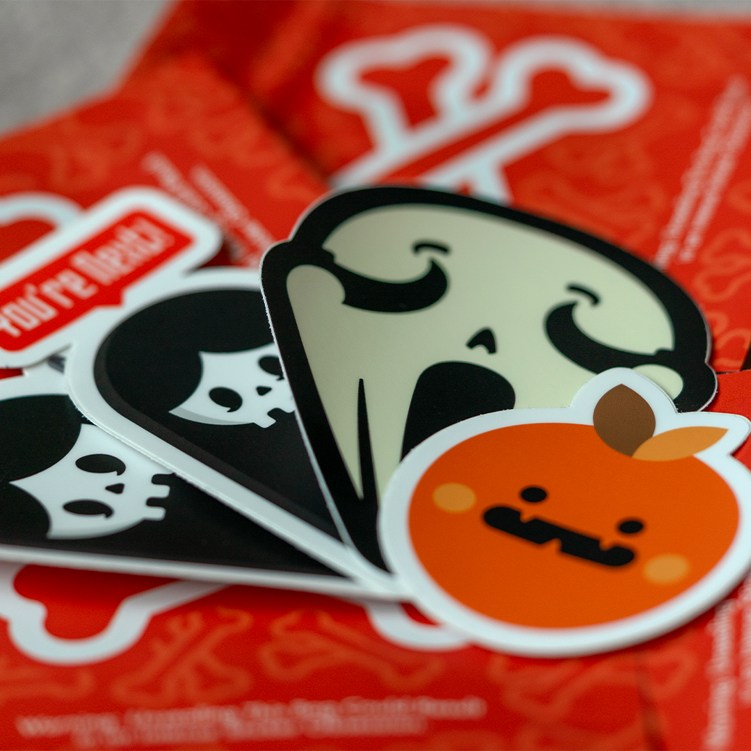 Halloween Pack - 4 Stickers