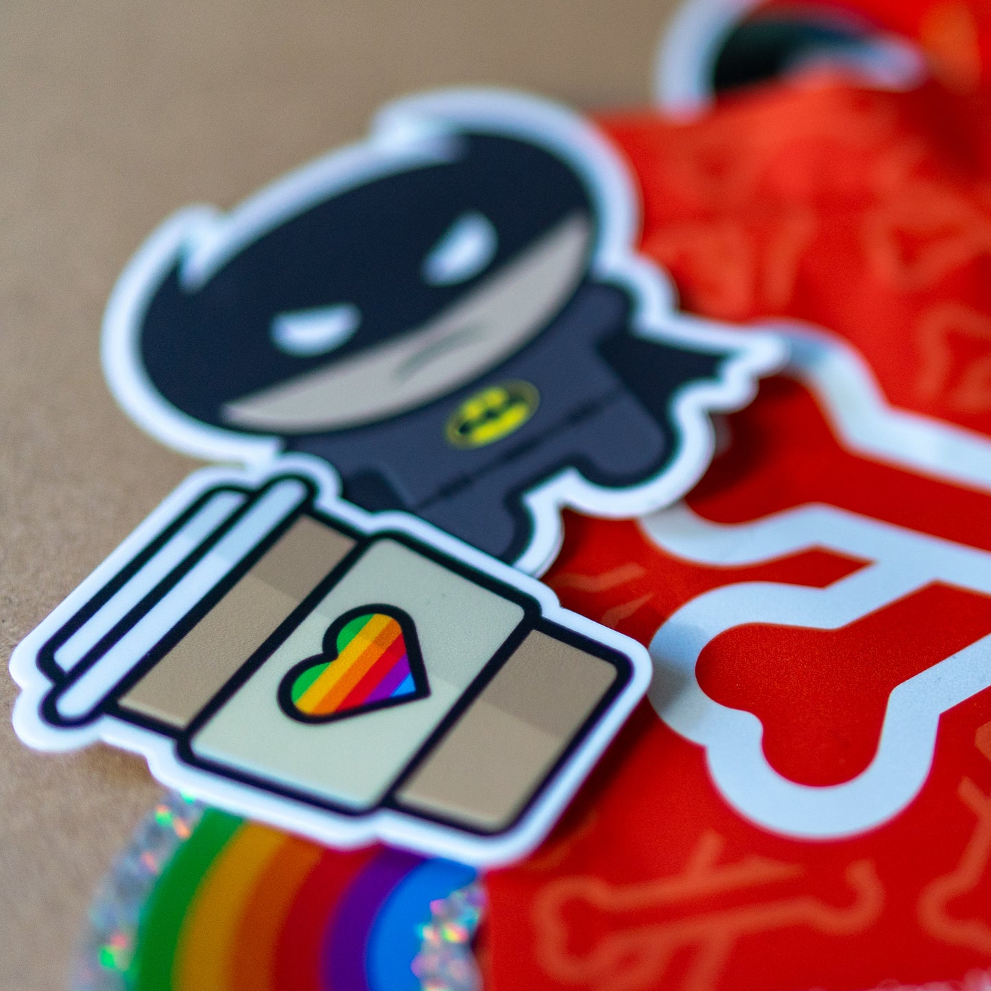 Rainbow Heart Coffee